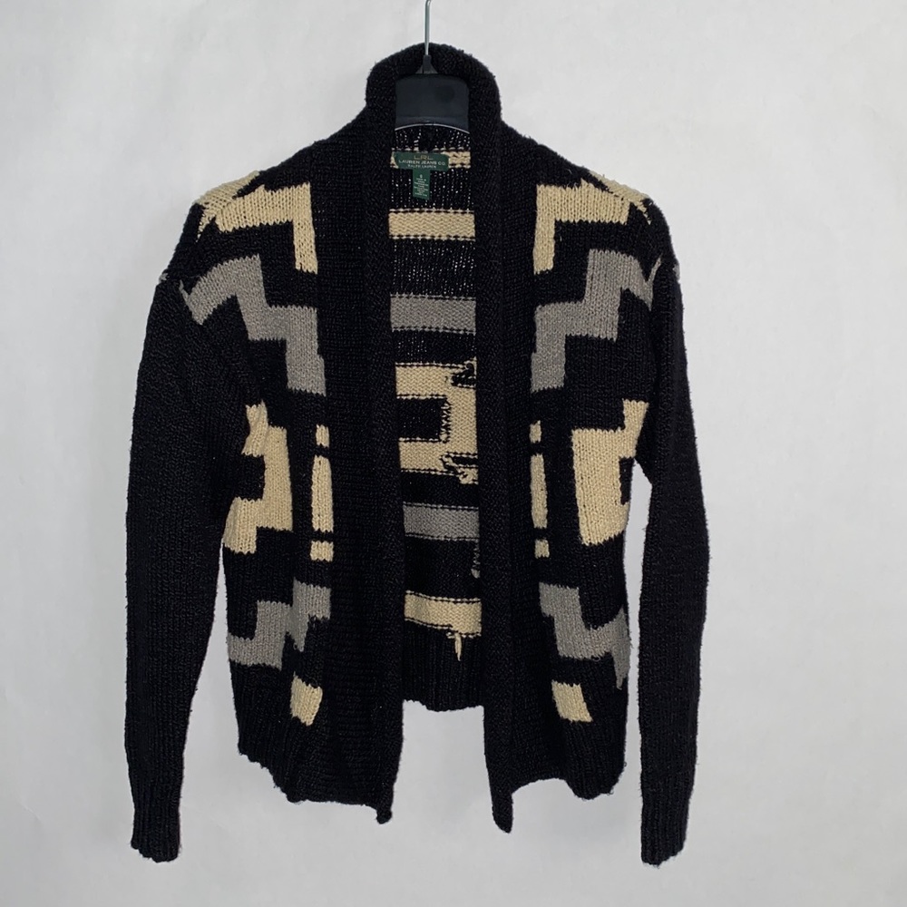 RALPH LAUREN Open-front Cardigan Sweater